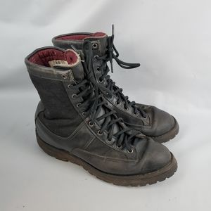 Mens DANNER black Military boots size 10.5